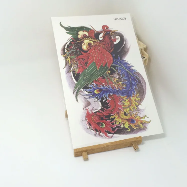 Водостойкие временные тату наклейки китайского Феникса|tattoo sticker|waterproof temporary tattoo