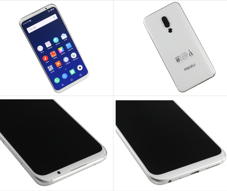 Meizu 16th 6 ГБ 64 ГБ 8 ГБ 128 ГБ, глобальная версия, мобильный телефон Snapdragon 845 Octa Core 16 Ом смартфон в-Экран, определение отпечатка пальца