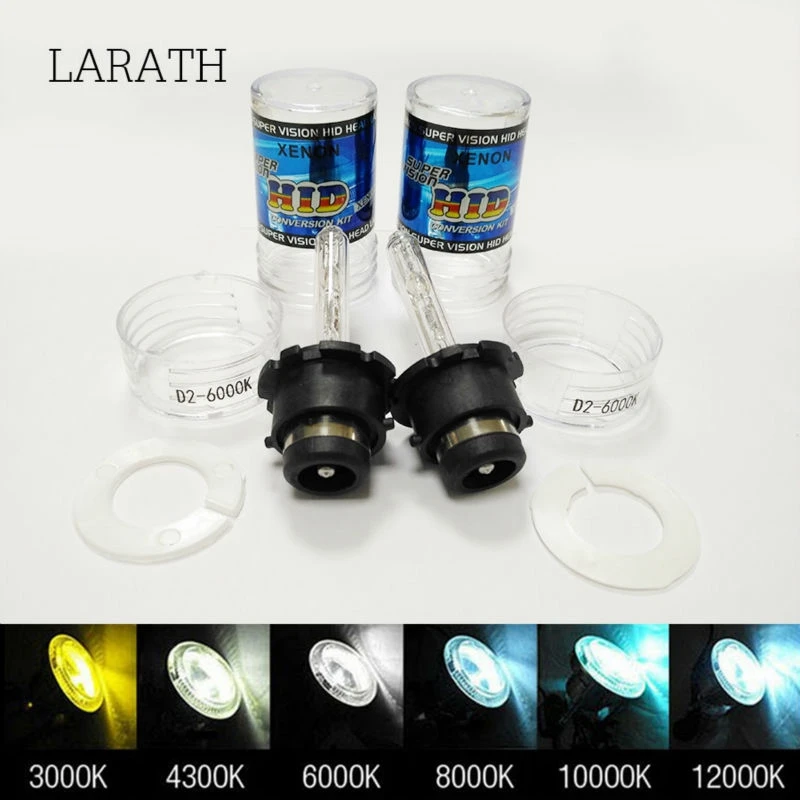 2 шт. D2C D2S D2R 6000K HID сменный лампы 35W 12V авто фары