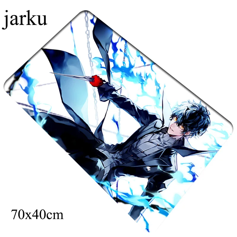 Persona 5 Коврик для мыши геймер милый 700x400x2 мм notbook коврик для мыши игровой коврик для мыши Большой объемный рисунок коврик для мыши стол для компьютера коврик для мыши