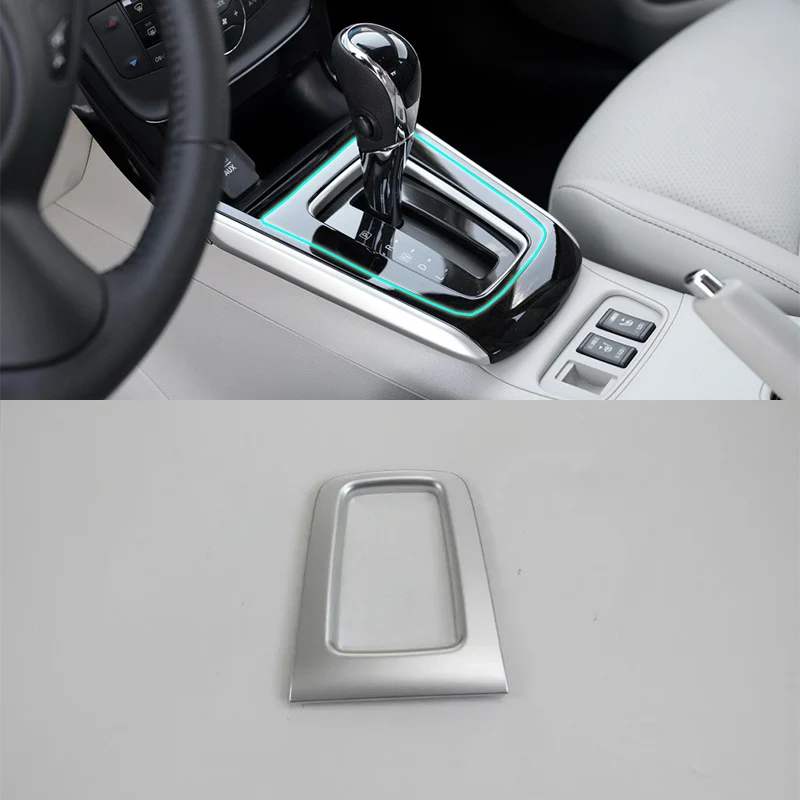 

ABS Auto Styling Matte Style Left Side gear panel Cover Trim 1 Piece For Nissan sentra 2016