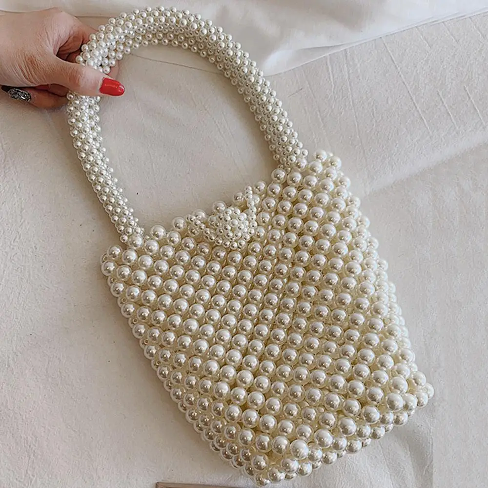 Бренд ручной жемчужные сумочки Lady beaded сумка Для женщин вечерние Винтаж сумки Ins