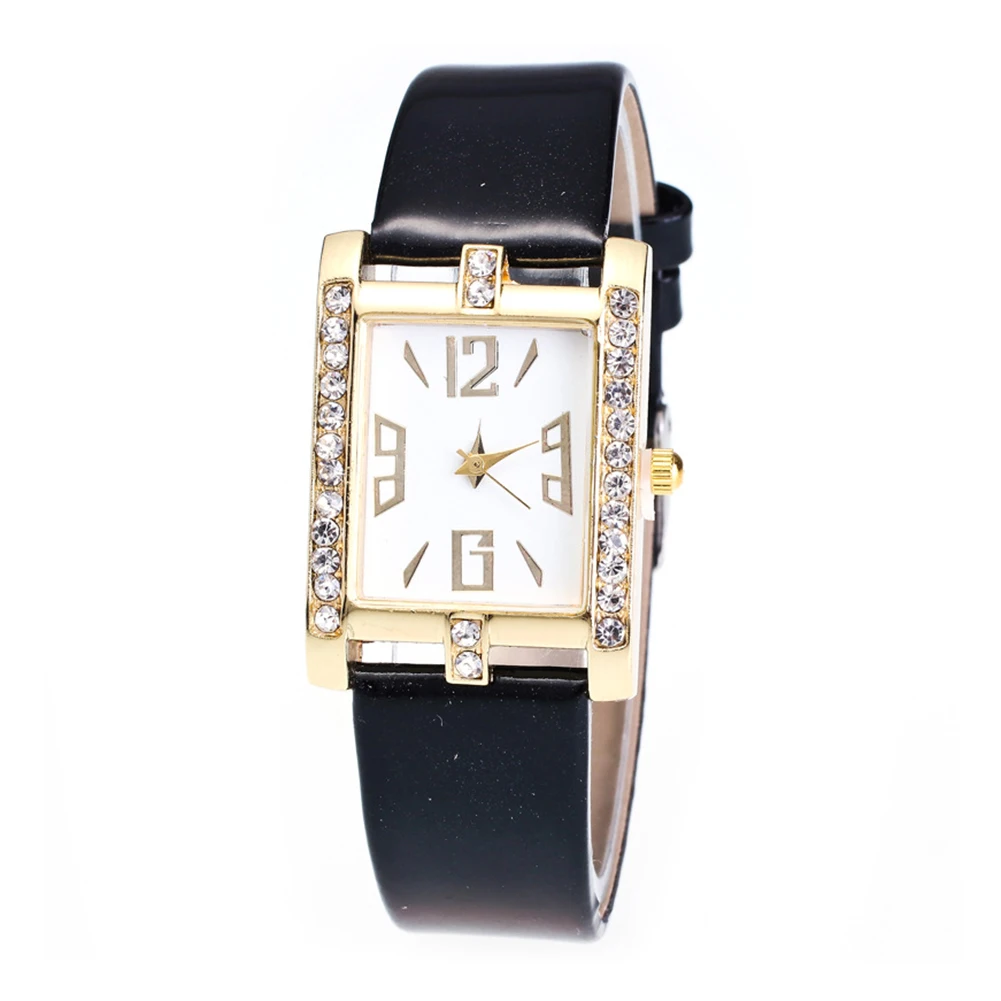 Женские кварцевые аналоговые часы со стразами|Женские наручные часы| |