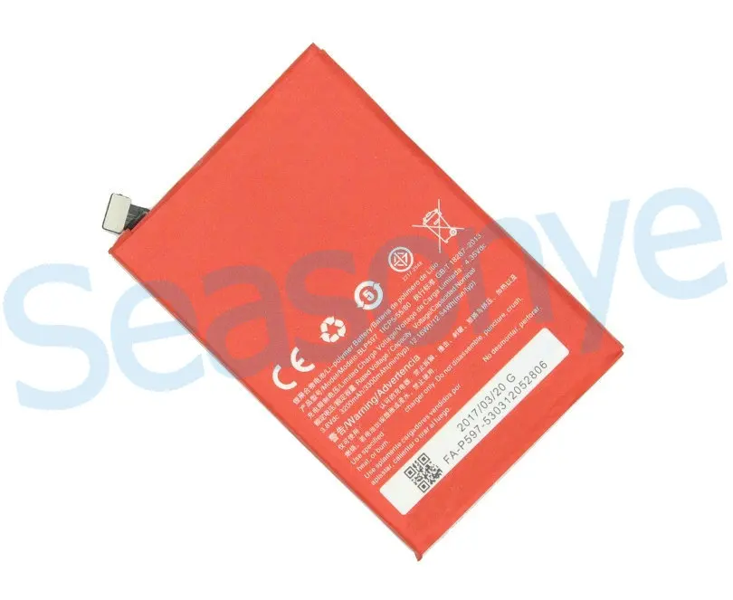 10pcs/lot 3200mAh / 12.16Wh - 3300mAh 12.54Wh BLP597 Replacement Battery For Oneplus 2 One Plus Two | Мобильные телефоны и