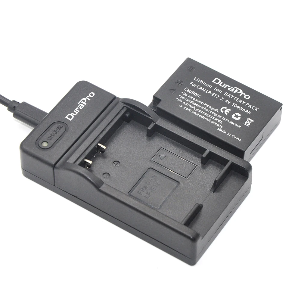 4 шт. 1040 мАч LP-E17 LPE17 LP E17 Перезаряжаемые Батарея+ USB Зарядное устройство для Canon EOS Rebel T6i 750D T6s 760D M3 800D 8000D поцелуй X8i