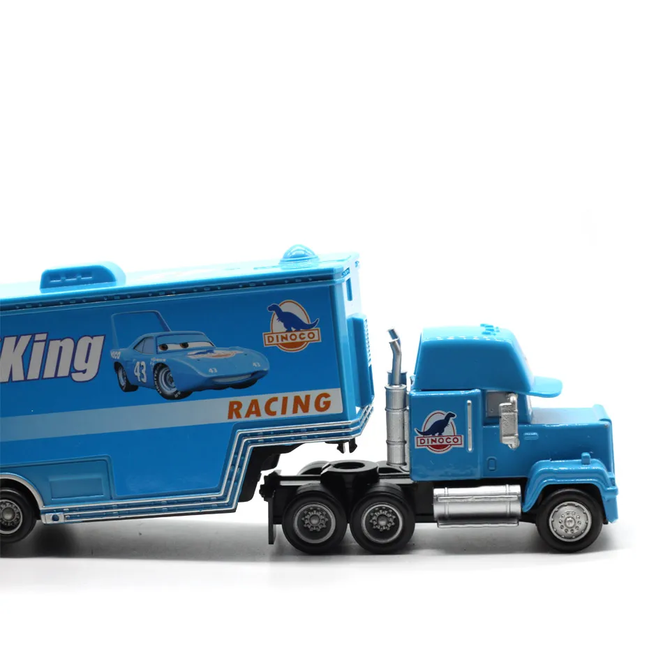 Disney машинок пиксара и с рисунками из мультфильма «Тачки 2 3 № 95 Lightning McQueen mack truck дядя литья под давлением игрушечный автомобиль 1:55 Свободные Новое и