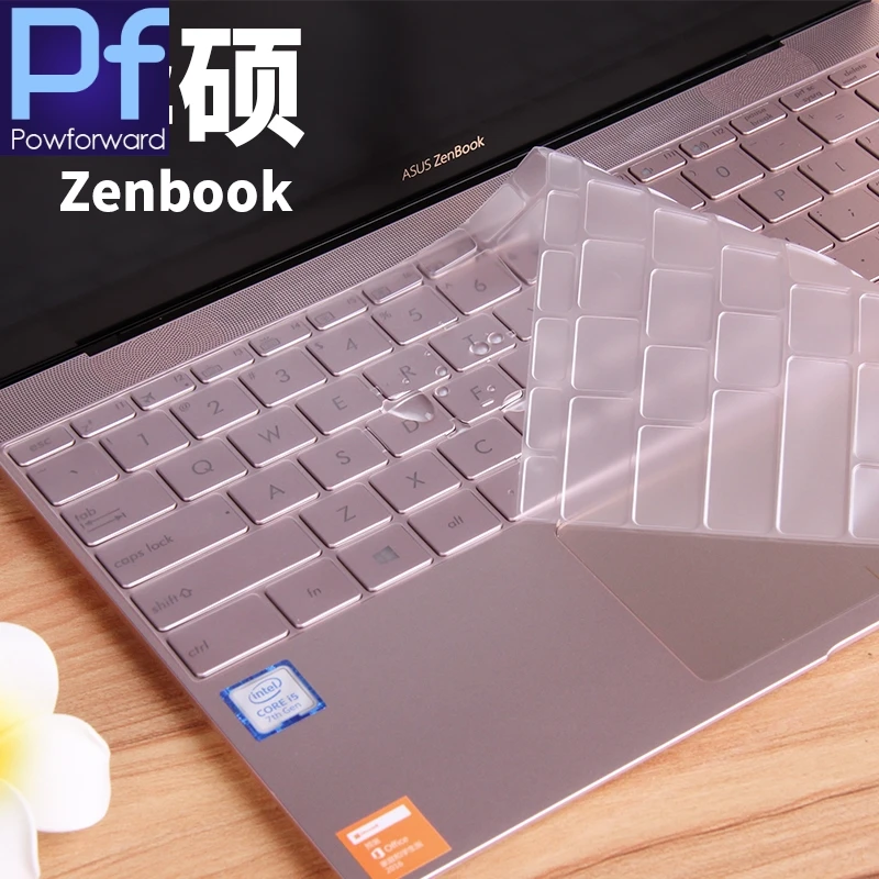 Чехол для ASUS ZenBook 3 ux390ua UX390 12 5 дюйма Ультратонкий защитный чехол из ТПУ клавиатуры