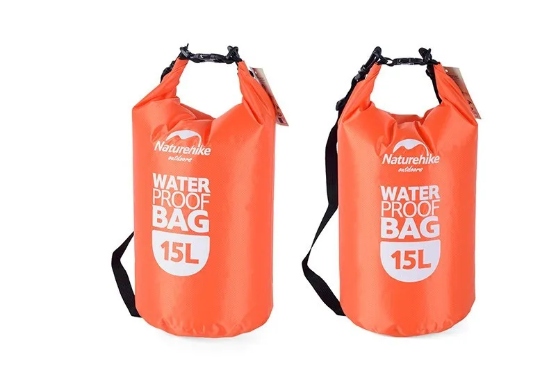 Naturehike 15L водонепроницаемое плавание хранение мобильных телефонов водонепроницаемая сумка Сумка Кемпинг лодки Каякинг рафтинг каноэ красный синий