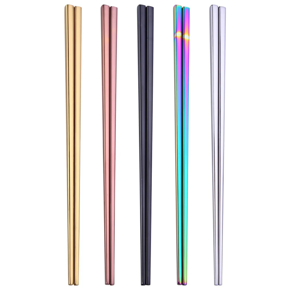 Бытовой отель столовые приборы Нержавеющая сталь RFID Блокировка палочками