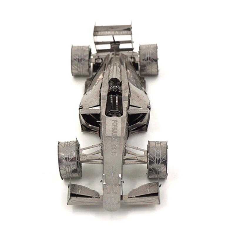 3D металлические Пазлы для детей F1 для взрослых модель сборки наборы игрушки головоломки DIY новогодние подарки развивающие настольные игрушки