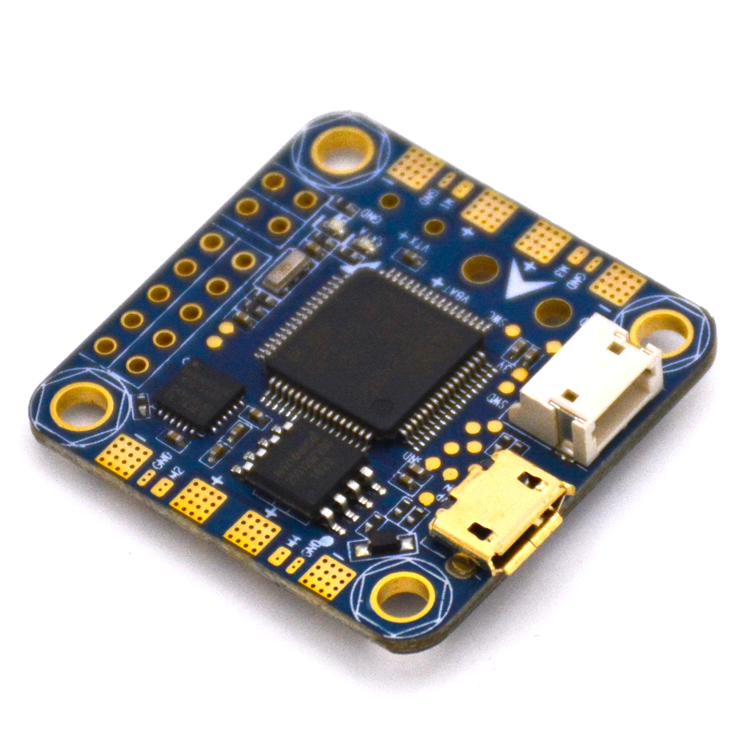 Новый F4 Mini FC с 4 шт. RS20A Blheli S 2 4S ESC + LHI 2205 s мотор из углеродного волокна FPV Гоночная