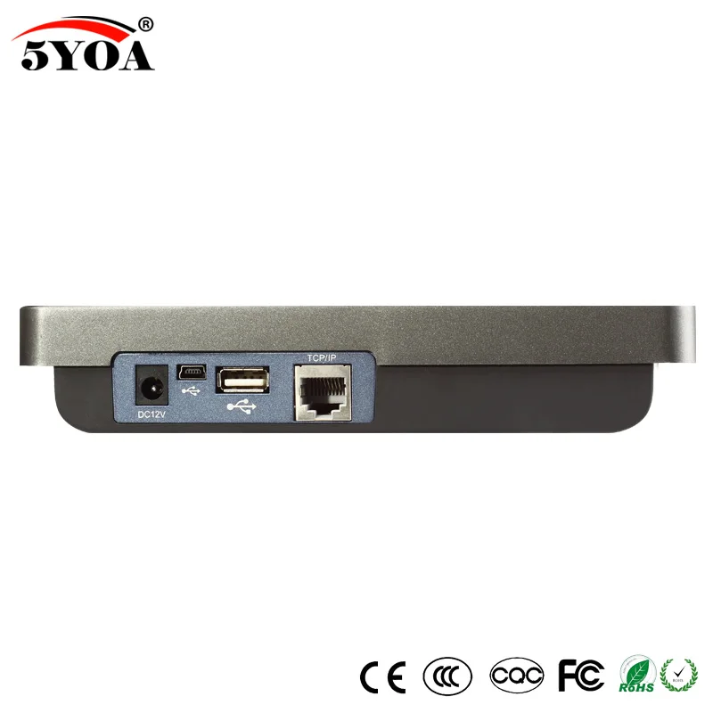 5YOA A091FY TCP IP биометрический отпечаток пальца время посещаемости часы рекордер