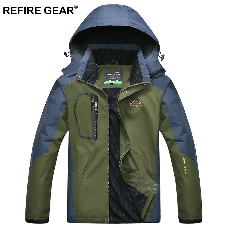 Куртка ReFire Gear демисезонная водонепроницаемая для активного отдыха ветровка