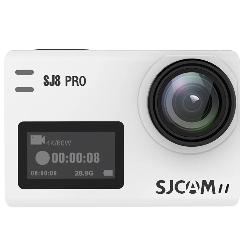 SJ8 PRO White Экшн-камера SJCAM SJ8 Pro, Спортивная камера, 4 K, WiFi, SJ8 Plus, для экстремальных видов спорта, DV, для дайвинга, 30 м, водонепроницаемая, SJ8 Air, 1080 P, для спорта на открытом воздухе - Цвет: SJ8 PRO White