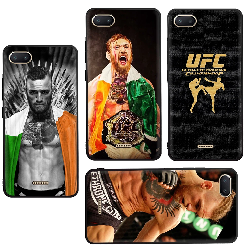 Conor McGregor UFC Мягкий силиконовый чехол для телефона Xiaomi Redmi 4A 6A S2 Note 7 8 4 4x5 6 Pro 7A K20 Pro