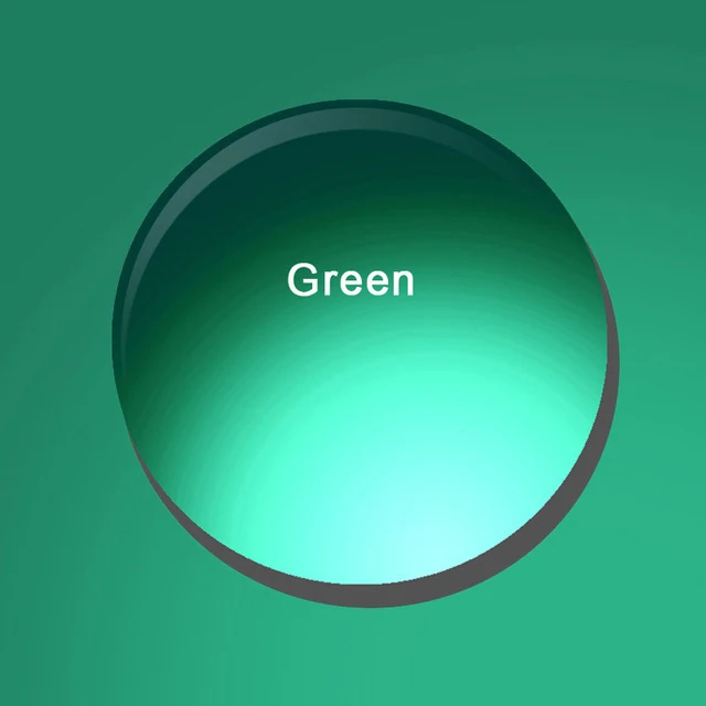Green 1,50 1,61 1,67(-0,50~-8,00) Поляризованные по рецепту CR-39 смолы Асферические стекла линзы для близоруких солнцезащитных очков покрытие объектива Lentes - Цвет линз: Green