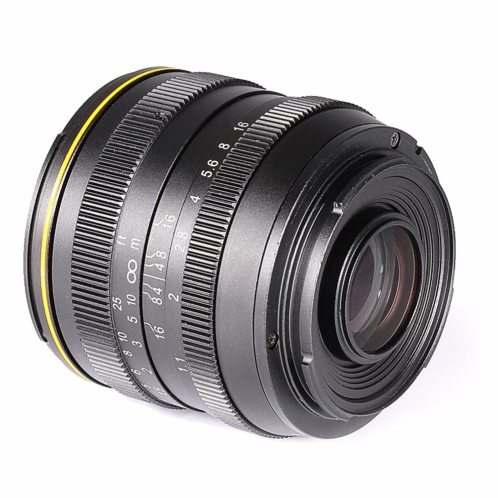 Новый стиль Kamlan 50 мм F1.1 APS-C Большая диафрагма ручной фокус объектив для Sony E-Mount |
