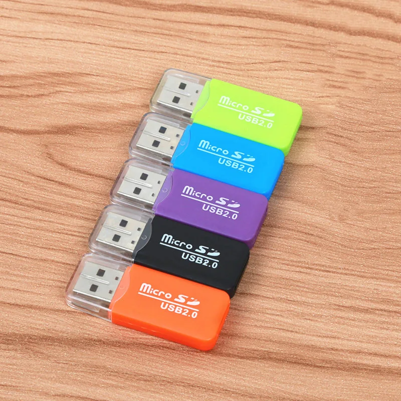 Высокое качество мини USB 2 0 кард ридер для Micro SD карты TF карта адаптер Plug and Play