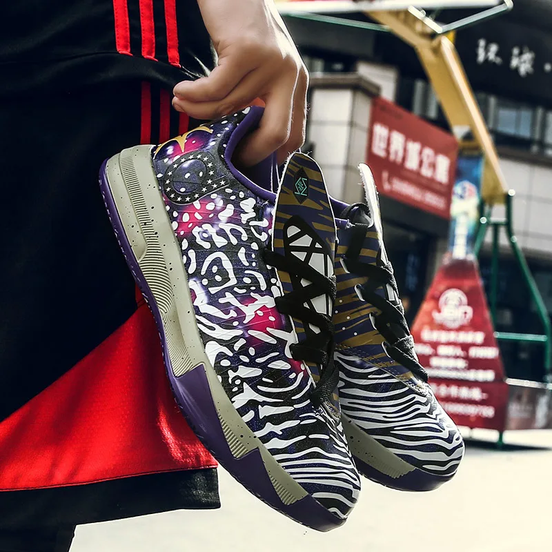 Мужская баскетбольная обувь наивысшего качества дышащие Спортивные кроссовки