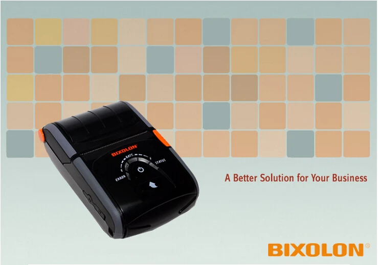 SPP R200III BIXOLON Мобильный bluetooth Портативный чековый принтер 2''|printer display|bluetooth thermal