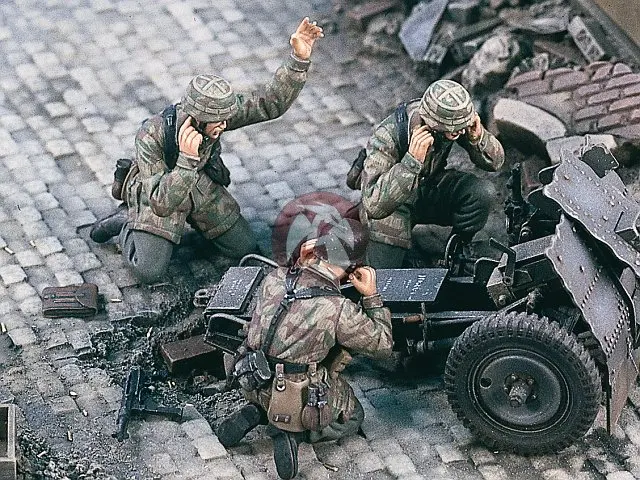 1/35 модельная фигурка из смолы разобранный Неокрашенный набор 00888 (без пистолета) |