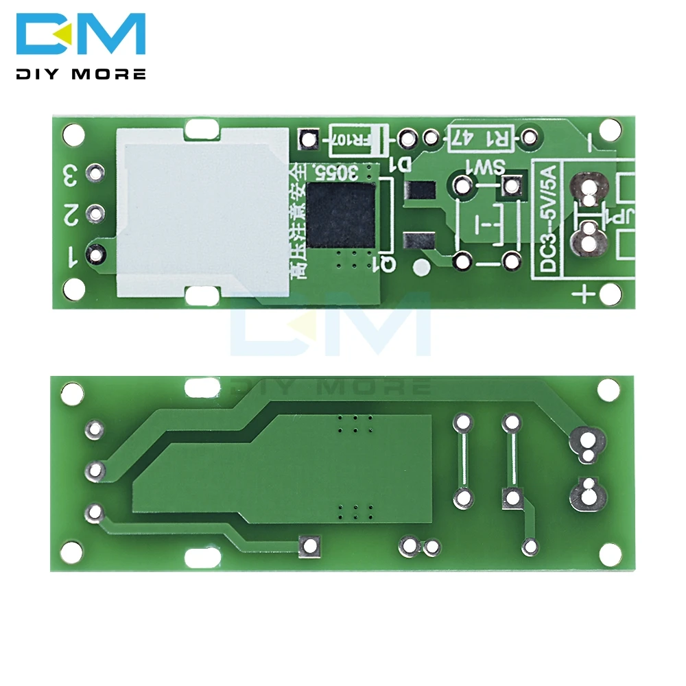 HV-1 высокого напряжения воспламенитель DIY Kit Электронная печатная плата BoardArc части зажигания дуговой генератор дуги сигаретный модуль воспламенителя печатной платы