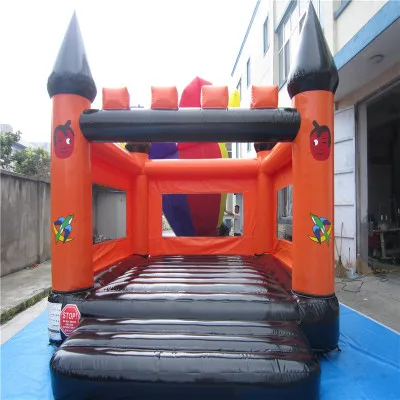 

Inflatable trampoline castle Small children's inflatable bouncer trampoline slide with CE/UL blower YLW-bouncer 203