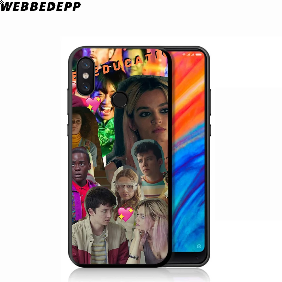 WEBBEDEPP Sex Education Tv Shows Soft Case for Xiaomi Mi 9T 9 8 SE 6 A1 A2 A3 Lite MiA1 MiA2 MiA3 F1 MAX 3 Mi8 CC9E CC9 |