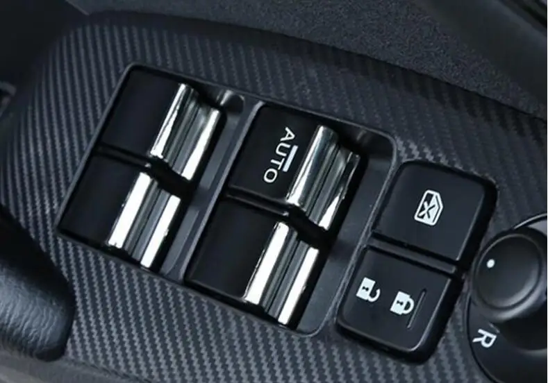 

Auto interior moulding trim cover,window switch button trim for Mazda 3 2014-2018,car accessories,4pcs/set.