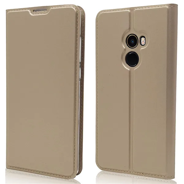 Роскошный кожаный чехол-книжка для телефона Xiaomi mi 8 9 SE Lite 6 A1 A2 Pocophone F1 Max 3 mi x 2 2S с 1 отделением для карт - Цвет: Gold