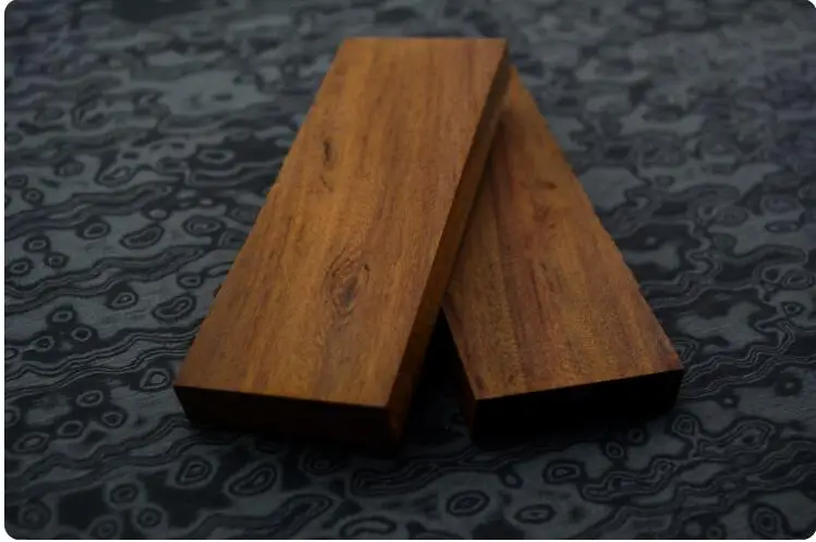 Африканская палка деревянный нож Ручка DIY ножи материал черное дерево палисандр