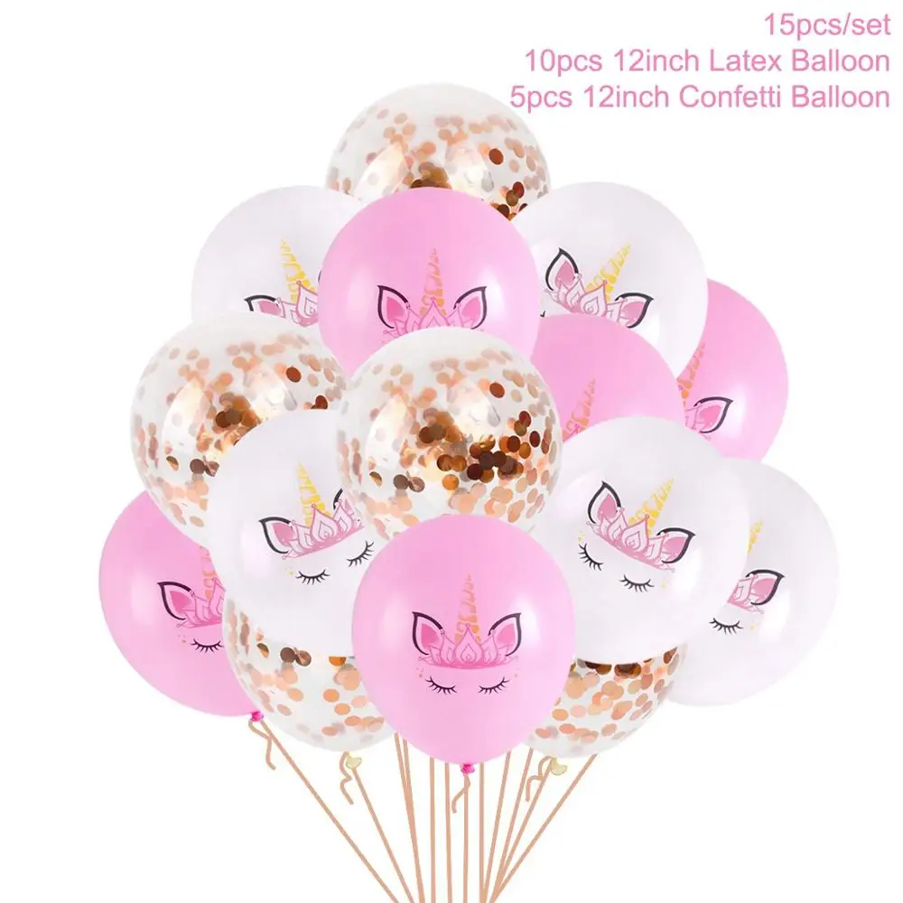 Unicorn balloon 7 Воздушные шары в виде единорога Staraise, розовые латексные вечерние шары в виде единорога, украшения в виде единорога на день рождения, Детские сувениры - Цвет: Unicorn balloon 7