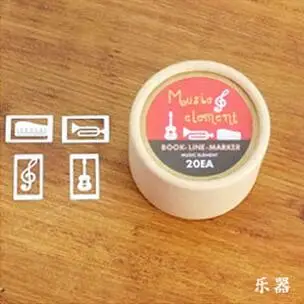 20 шт./партия(одна коробка) закладки Мультяшные закладки креативные marcador papelaria marcador de livro аниме segnalibri материал escolar - Цвет: 5
