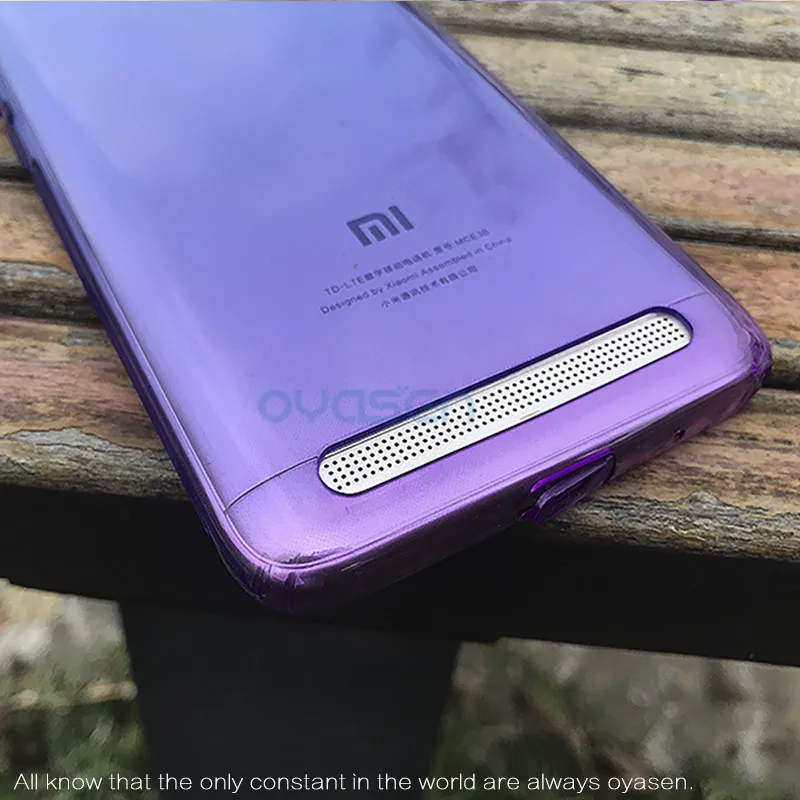 Gradient Color Phone Cases For Xiaomi Redmi 5A 5 A 5.0'' Global Version Silicone Dustproof Protective Shell |