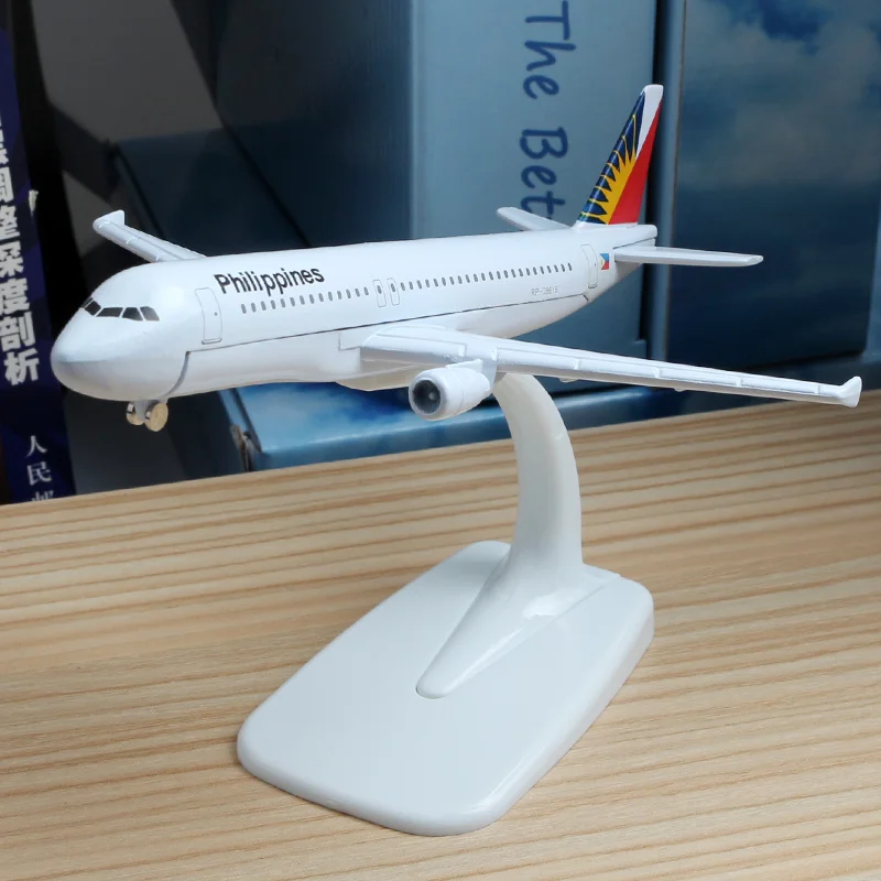 Модель самолета A320 16 см авиационная модель филиппинских авиакомпаний аэробуса