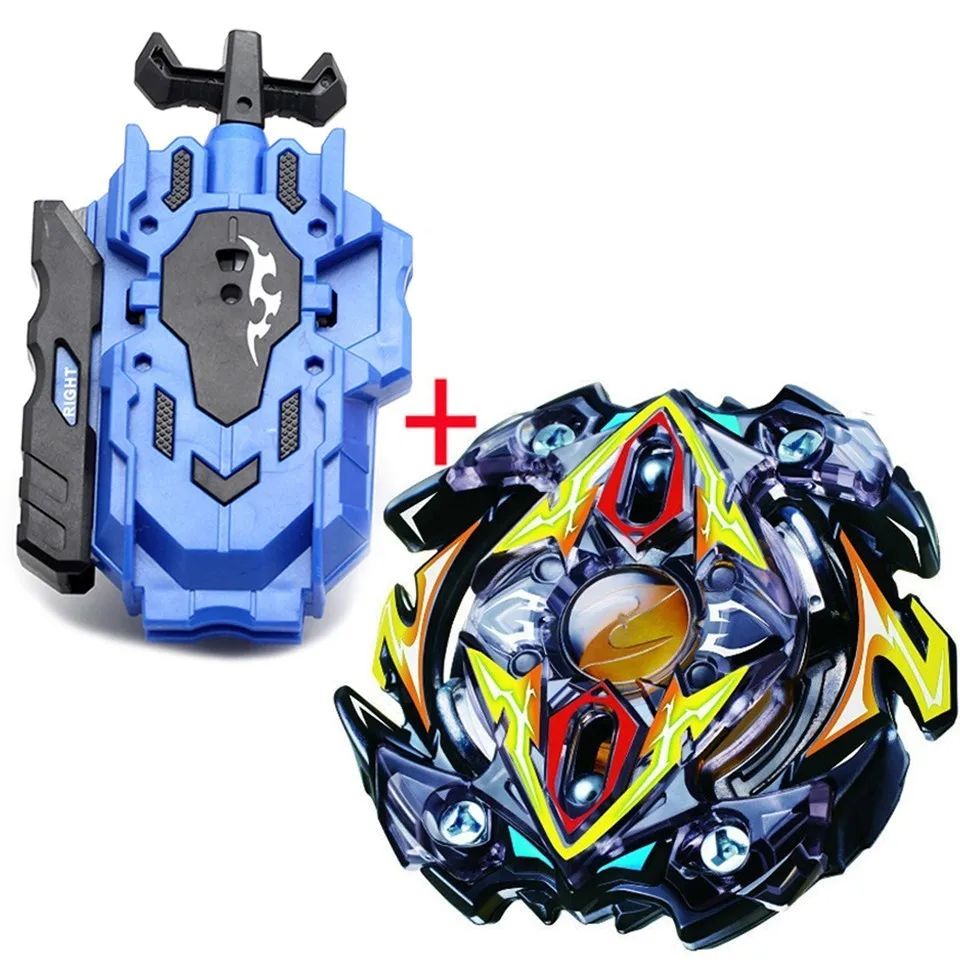 b59 Горячая Beyblade Burst пусковая установка левая и правая двухсторонняя Проводная пусковая машина Bayblade игрушка Bable Drain Fafnir Phoenix Bayblade Рождественский подарок - Цвет: b59