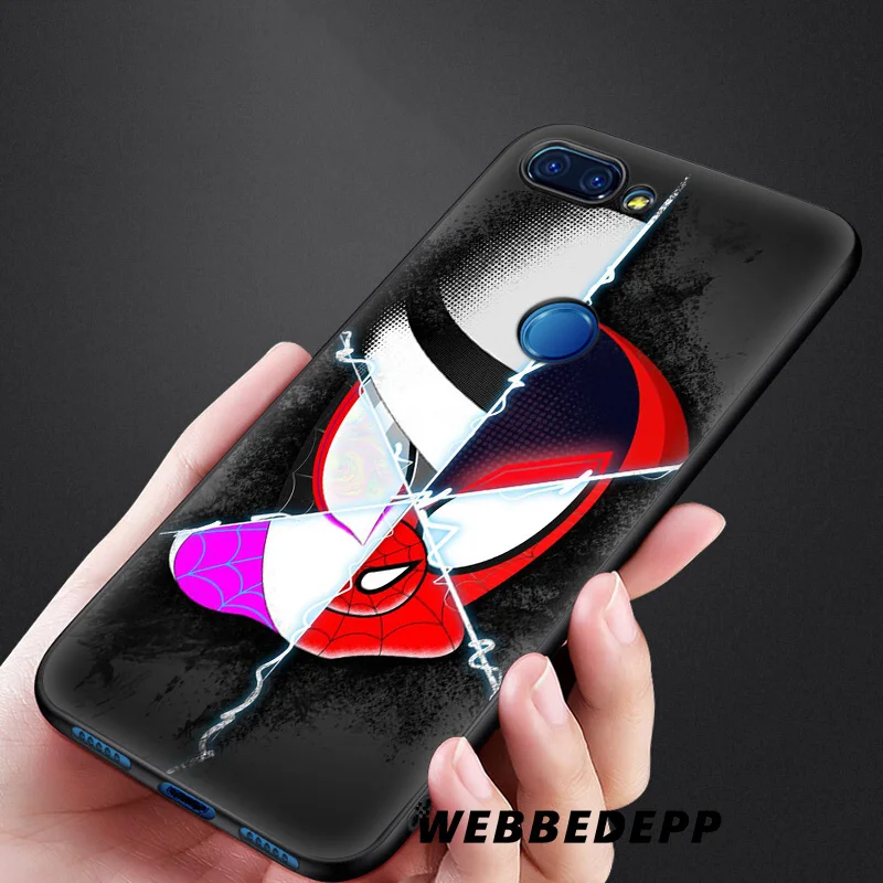 Мягкий силиконовый чехол с изображением Человека-паука для Xiaomi Redmi Note 7 6 6A 5 4 4X 4A S2