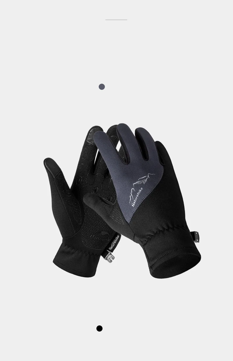 NatureHike Factory Store зимние мужские и женские спортивные теплые флисовые перчатки для сенсорного экрана, перчатки для альпинизма, велосипедные перчатки