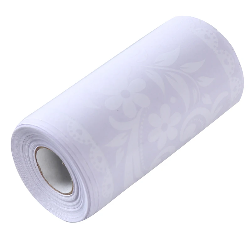 Зеркало для ванной Декоративная Корона белые кружевные прозрачные съемные обои