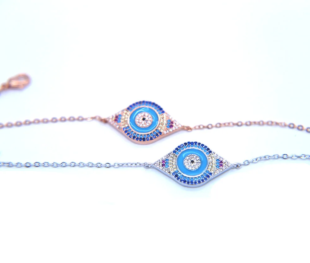 Женский серебряный браслет сглаза в форме глаза|bracelets for|evil eye braceletbracelets for women silver |