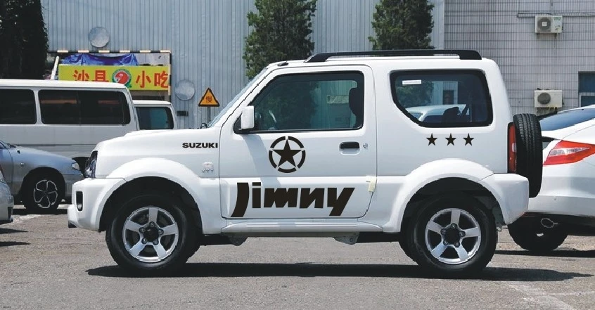 Бесплатная доставка автомобильная этикетка автомобильные наклейки для SUZUKI Jimny