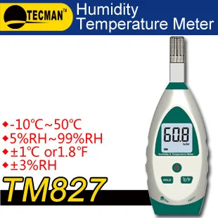 

Измеритель температуры и влажности TECMAN TM827, измерительный прибор