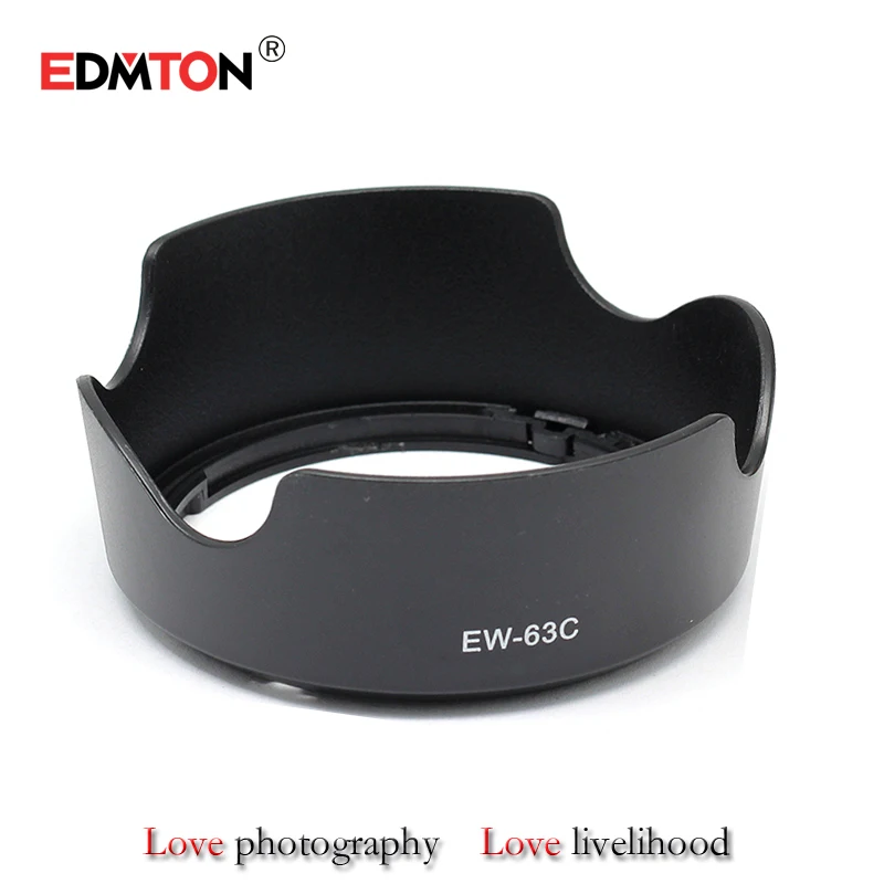 EDMTON бленда объектива EW 63C EW63C для Canon EF S 18 55 мм f/3 5 6 IS STM кожух линзы камеры protetor ew