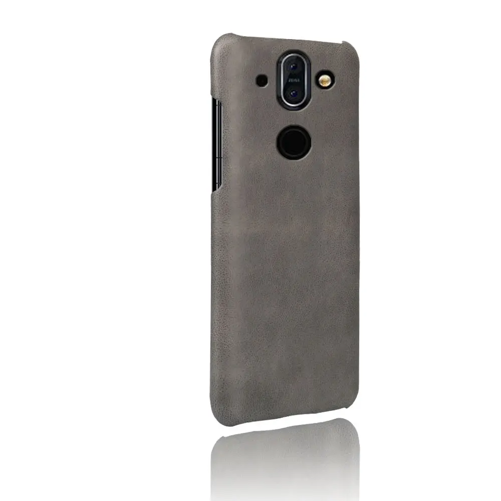 Для чехол для Nokia 8 Sirocco PC + искусственная кожа 2in 1 чехлы телефонов Nokia8 Siroco