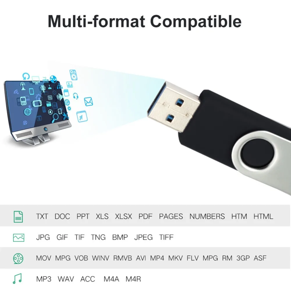 Высококачественный USB 3 0 флэш накопитель 32 Гб 64 128 OTG 8 16 в виде ключа usb для Android
