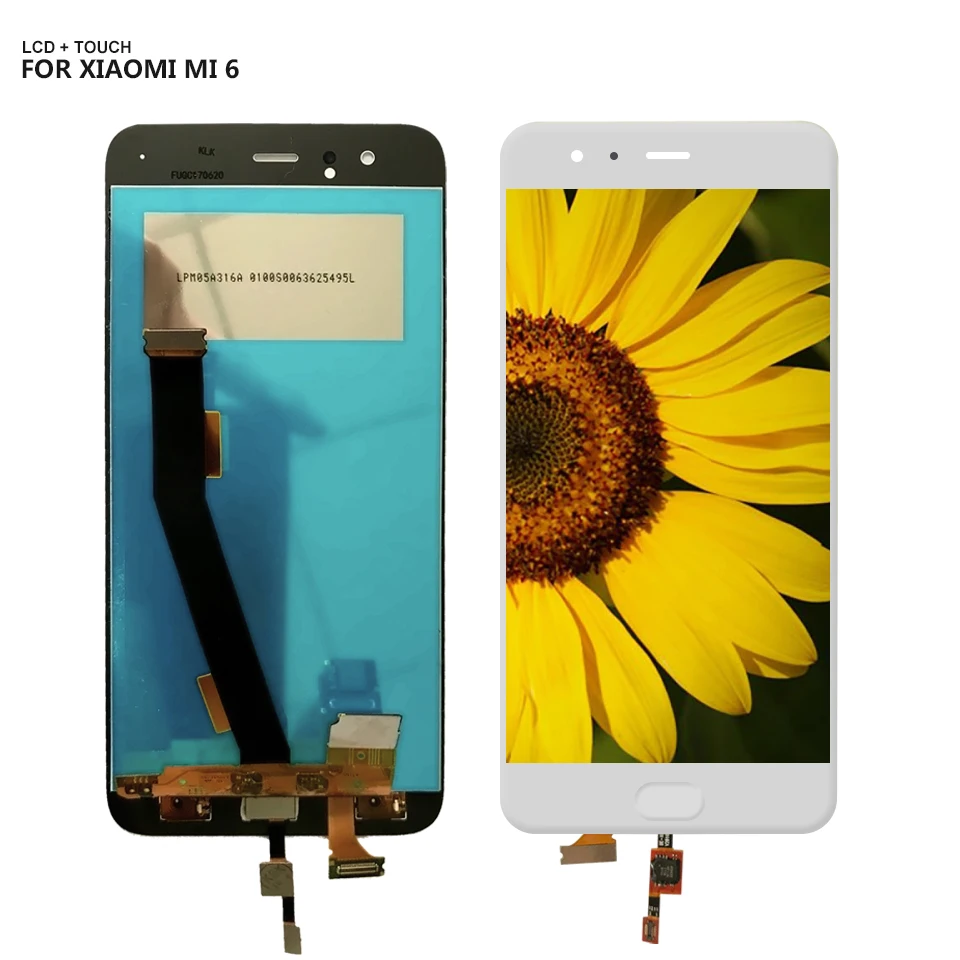 ЖК дисплей 5 15 ''для Xiaomi MI 6 M6 Mi6 сенсорный экран дигитайзер в сборе 1920x1080