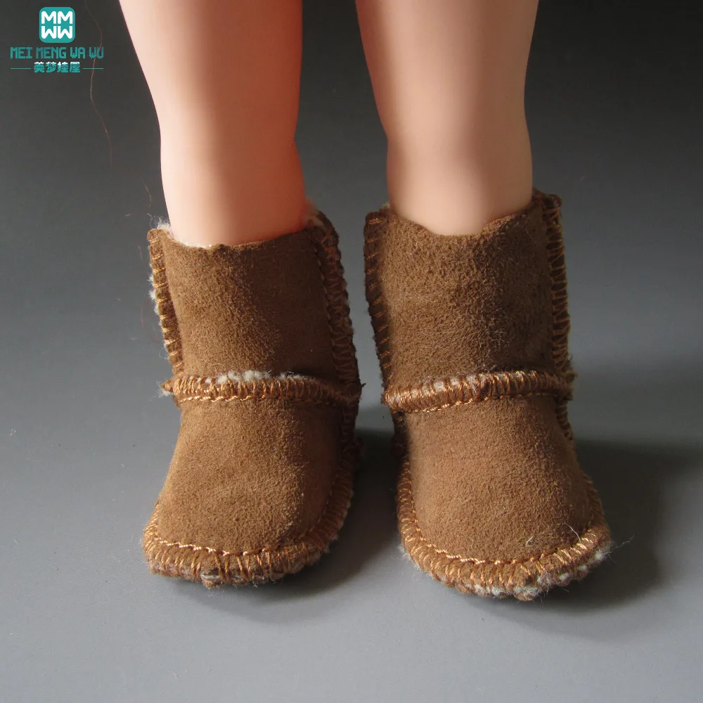 1 шт. мини кукольная обувь шерстяные сапоги для 1/4 1/3 bjd кукла и 16 дюймов 40 см кукла Шэрон(без коробки