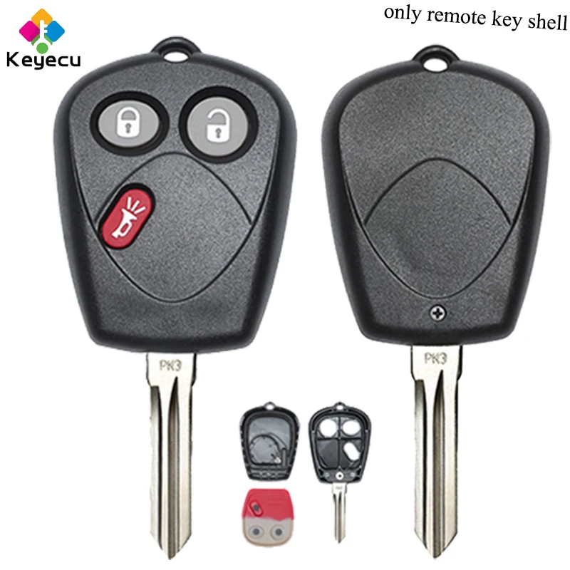 KEYECU Сменный Чехол для автомобильного ключа с дистанционным управлением чехол
