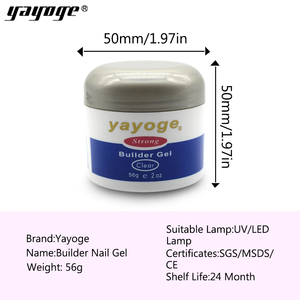 YAYOGE ногтей гель лак для Набор Камуфляж наращивания UV светодиодный Белый