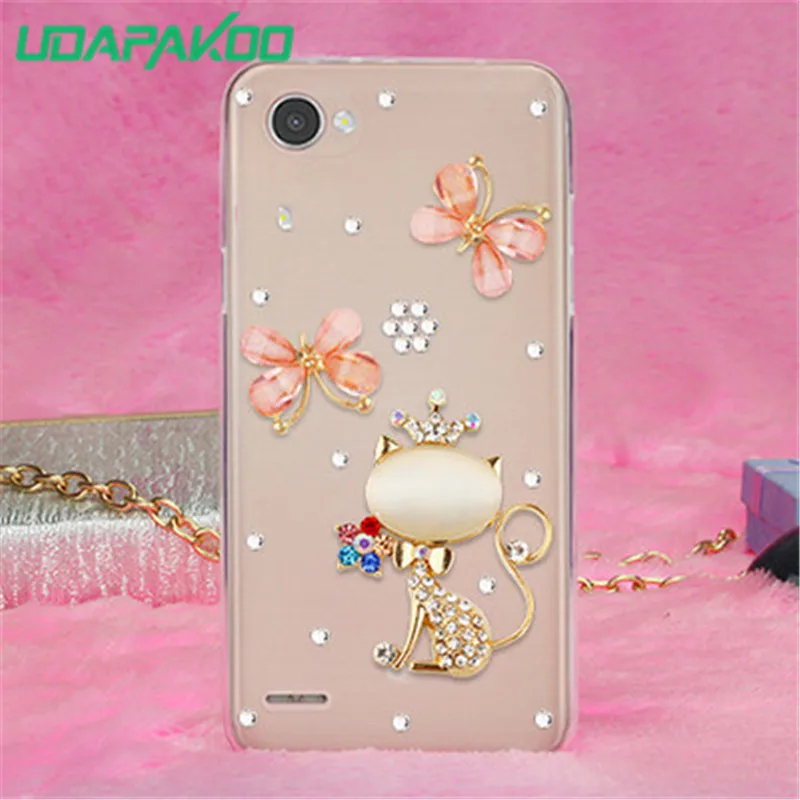 Роскошный чехол для телефона LG Q Stylus Plus X Power 2 3 G5 G6 G7 G8 V10 V20 V30 V40 V50 K50 K40 K30 K20|diy case|bling